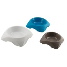Ταΐστρα Σκύλου-Γάτας 22x22x5.3cm Μπλε 0.8lt BAMA GROUP Ιταλίας