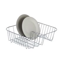 TEKNO-TEL Πιατοθήκη Γούρνας 34x33x11cm με 10 Θέσεις Πιάτων Επινικελωμένο Ατσάλι (NICKEL)