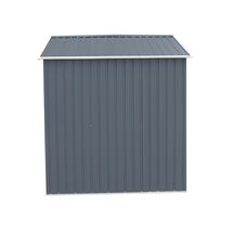 STEELEN Μεταλλική Αποθήκη Κήπου - Σπιτάκι Κήπου 261x241x198 (8.6'x7.9') 5.8m² Γαλβανιζέ Polis Γκρι