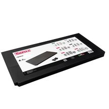 TOOMAX Ιταλίας Πλαστικό Ράφι 63x34x2.5cm Για Ντουλάπες SMALL MAX Αντοχή 15kg Μαύρο