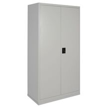 STEELEN Μεταλλική Ντουλάπα 70x40x171cm Πάχους 0.6mm/0.8mm (πάτωμα) Γαλβανιζέ με Χώρισμα - 5 Αποθηκευτικοί Χώροι