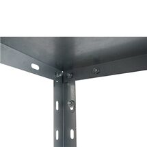 VESTA Μεταλλική Γαλβανιζέ Ραφιέρα Dexion 4όροφη 75x30x145.5cm 5kg MAX Αντοχή 120kg (30kg / Ράφι)