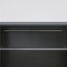 STEELEN Μεταλλική Ντουλάπα 90x45x191cm Πάχους 0.6mm/0.8mm (πάτωμα) Γαλβανιζέ με 4 Ράφια και Ρυθμιζόμενα Πόδια - 5 Αποθηκευτικοί Χώροι Ανθρακί Ματ