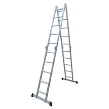 VESTA Πολυμορφική Σκάλα Αλουμινίου 4Χ5 70x278cm MAX Ύψος 5.74m MAX Αντοχή 150kg Πιστοποιήση EN131