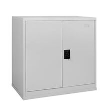 STEELEN Μεταλλική Ντουλάπα XXL 90x54x90cm Πάχους 0.6mm/0.8mm (πάτωμα) Γαλβανιζέ με 2 Ράφια ΧΩΡΙΣ ΠΟΔΙΑ  - 3 Αποθηκευτικοί Χώροι