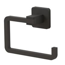 TEKNO-TEL Χαρτοθήκη WC 15x6x9cm Αλουμινίου Μαύρη Matte