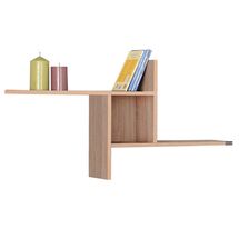 Ράφι Τοίχου Διακοσμητικό 100x18x50cm Ξύλινο Sonoma 4.2kg RAF04SS