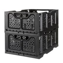 BAMA Ιταλίας Τελάρο Πολλαπλών Χρήσεων 40x30x17cm Πτυσσόμενο/Στοιβαζόμενο Χωρητικότητα 20lt Πλαστικό 0.55kg Πράσινο με Λαβές