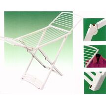 Απλώστρα Ρούχων Πλαστική 182x55x88cm SOLAR VILEDA 3φυλλη Άπλωμα 20m Αντοχή 20kg Βάρος 4.85kg Ιταλίας