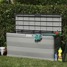 TOOMAX Ιταλίας Πλαστικό Μπαούλο 117x45x56cm 280lt 8.8kg ELEGANCE LINE S WARM GREY TUV/GS