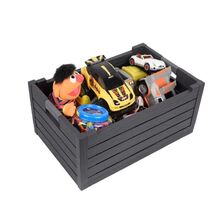 TOOMAX Ιταλίας Τελάρο Πολλαπλών Χρήσεων 59x39x28cm Πτυσσόμενο Χωρητικότητα 50lt Αντοχή 60kg Πλαστικό Όψη Ξύλου 2.37kg Γκρι FLORIDA
