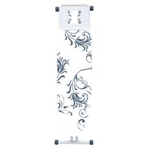 Σιδερώστρα Ατμού XL 150x45x65-95cm Μεταλλική με Επιφάνεια Σιδερώματος 120x45cm 8Kg Σχάρα 43x29cm  Διάμετρος Ποδιού Ø34mm PASSAT FLORAL SWIRLS