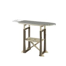 BAMA ITALY Σιδερώστρα Ατμού-Boiler 40x19x113cm Πλαστική 7.4kg με Ράφι και Ρυθμιζόμενο Ύψος Καφέ-Μπεζ TREND