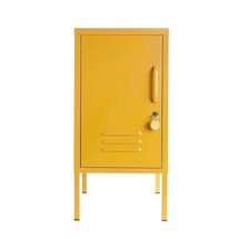 STEELEN COLOR Μεταλλική Ντουλάπα 40x45x50cm Πάχους 0.7mm Εσωτερικού Χώρου με Πόδια Mustard
