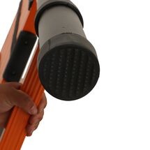 VESTA Τηλεσκοπική Σκάλα 5.5m Μεταλλική με 14 Σκαλιά Βάρος 16.5kg MAX Αντοχή 150kg EN131