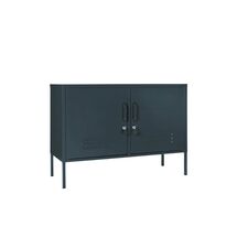 STEELEN COLOR Μεταλλικός Μπουφές 100x40x70cm Πάχους 0.4mm Εσωτερικού Χώρου με Πόδια Slate Grey