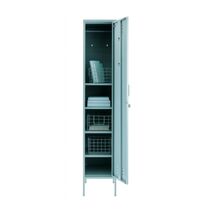 STEELEN COLOR Μεταλλική Ντουλάπα 40x45x190cm Πάχους 0.4mm Εσωτερικού Χώρου με Πόδια Baby Blue