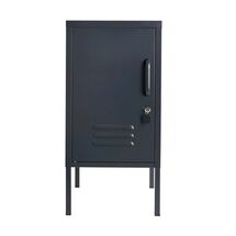 STEELEN COLOR Μεταλλική Ντουλάπα 40x45x50cm Πάχους 0.4mm Εσωτερικού Χώρου με Πόδια Slate Grey