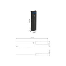 TRAMONTINA Μαχαίρι Sushi Nakiri 17.8cm (7") με Ανοξείδωτη Λεπίδα & Πλαστική Αντιμοκροβιακή Λαβή