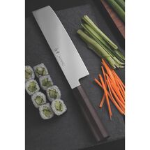 TRAMONTINA Μαχαίρι Sushi Nakiri 17.8cm (7") με Ανοξείδωτη Λεπίδα & Πλαστική Αντιμοκροβιακή Λαβή