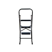 VESTA ΤΙΚΟ Σκαλοσκαμπό Μεταλλικό 45x70x102cm με 3 Σκαλιά MAX Αντοχή 150kg Βάρος 4.8kg Μαύρο