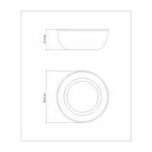 Tramontina Freezinox - Στρογγυλό Ανοξείδωτο Μπολ 10.2lt Ø26cm