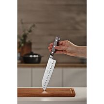 TRAMONTINA Μαχαίρι Santoku Century Wood με Λεία Ανοξείδωτη Λεπίδα 18cm (7") και Ξύλινη Λαβή