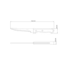 TRAMONTINA Dynamic Μαχαίρι Ξεκοκαλίσματος με Λεπίδα 12.5cm Ξύλινη Χειρολαβή