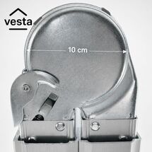 VESTA Σκάλα Αλουμινίου Επαγγελματική 4x4 Σκαλιά Multiuse Μέγιστο Ύψος 398 εκατοστά Αντοχή 150kg Βάρος 9.9kg με Πιστοποίηση EN131