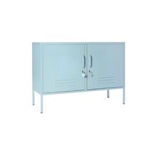STEELEN COLOR Μεταλλικός Μπουφές 100x40x70cm Πάχους 0.4mm Εσωτερικού Χώρου με Πόδια Baby Blue