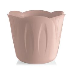 BAMA Κασπώ Πλαστικό Ø15x12cm 1lt με Σχέδιο σε 3 Μεγέθη Σομον MIMOSA POT Ιταλίας