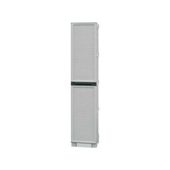 ARTPLAST Ιταλίας Πλαστική Ντουλάπα 11kg 35X39X172cm MASSIF Γκρί Μονόφυλλη Ενός Χώρου CONCERT