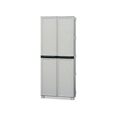 ARTPLAST Ιταλίας Πλαστική Ντουλάπα 19kg 70X39X172cm με Χώρισμα MASSIF 2φυλλη (Ατσάλινοι Μεντεσέδες) 5 Χώρων CONCERT