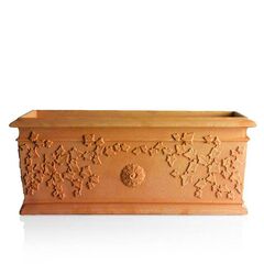 BAMA ITALY Ζαρντινιέρα 80x35x32cm 75lt Πλαστική ΒΑΡΕΩΣ ΤΥΠΟΥ Κεραμιδί FIORIERA VITE