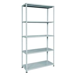 BIZZOTTO ITALY Μεταλλική Γαλβανιζέ Ραφιέρα Dexion 5όροφη 75x30x168cm 6.9kg MAX Αντοχή 200kg MINISTARKIT(B355Z)