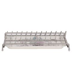 TEKNO-TEL Πιατοθήκη Στεγνωτήρι Ντουλαπιού 33x23x6cm  Επιχρωμιωμένο Ατσάλι 12 Θέσεις Πιάτων με Δίσκο