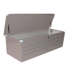 STEELEN Μπαούλο Αποθήκευσης 165x69x62cm 582lt 29.5kg Γαλβανιζέ MAX C  Γκρι Καφέ