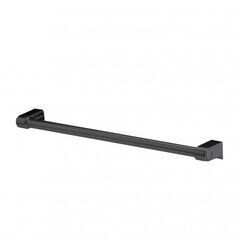 TEKNO-TEL Ράγα Κουζίνας Μήκος 60cm Ø16cm Επιχρωμιωμένο Ατσάλι Μαύρο Matt