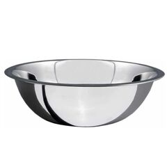 VESTA Λεκάνη-Μπώλ Ø30x7.5cm 3lt Ανοξείδωτο Ατσάλι (INOX)