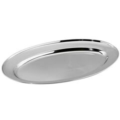 VESTA Πιατέλα Σερβιρίσματος 45x30x3cm Ανοξείδωτη ( INOX)