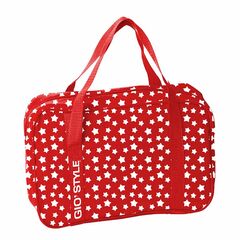 GIOSTYLE Ιταλίας Ισοθερμική Τσάντα 32x12x23cm Πάχος 8mm 12lt Πολυεστέρας 600D MAX Απόδοση 10 Ώρες Πιστοποίηση REACH STARS 12 Κόκκινο