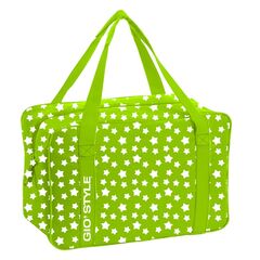 GIOSTYLE Ιταλίας Ισοθερμική Τσάντα 42x18x28cm Πάχος 8mm 24lt Πολυεστέρας 600D MAX Απόδοση 10 Ώρες Πιστοποίηση REACH STARS 24 Πράσινο
