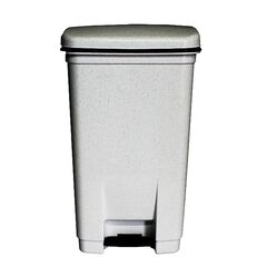 VIOMES Ελλάδας Κάδος Απορριμάτων με Πεντάλ 30x31.5x55cm 40lt Γρανίτης Ελλάδας