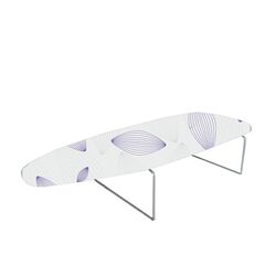 Σιδερώστρα Ατμού ΜΙΝΙ Μεταλλική 75x34x15cm Διάμετρος Σκελετού Ø6mm 1.6kg Επιτραπέζια Blimp