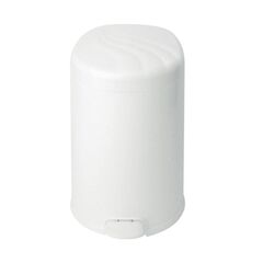 Κάδος Μπάνιου Πεντάλ 10lt Ø24.3x33.5cm Εσωτερικό Κάδο Ø20x26.5cm 6lt Πλαστικό Λευκό Φαντασία Ελλάδας