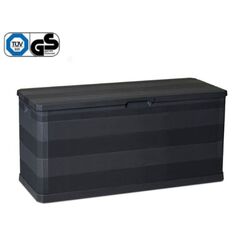 TOOMAX Ιταλίας Πλαστικό Μπαούλο 117x45x56cm 280lt 8.8kg ELEGANCE LINE S ANTHRACITE TUV/GS