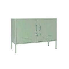 STEELEN COLOR Μεταλλικός Μπουφές 100x40x70cm Πάχους 0.7mm Εσωτερικού Χώρου με Πόδια Mint