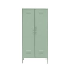 STEELEN COLOR Μεταλλική Ντουλάπα 90x55x190cm Πάχους 0.4mm Εσωτερικού Χώρου με Πόδια Pastel Green