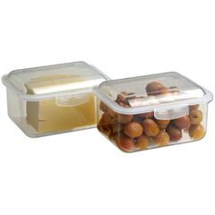 Ταπερ ορθογώνιο με κούμπωμα 0.35lt
