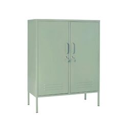 STEELEN COLOR Μεταλλική Ντουλάπα 80x40x90cm Πάχους 0.4mm Εσωτερικού Χώρου με Πόδια Pastel Green